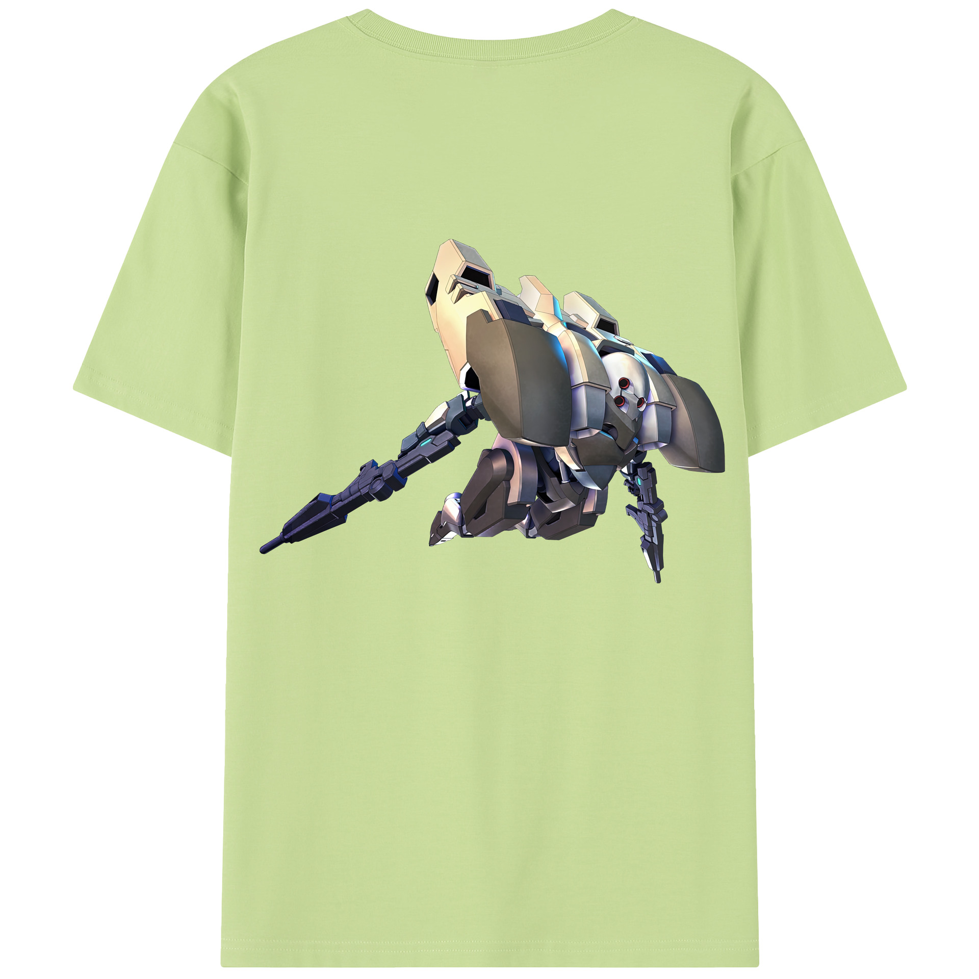 （画像用） 機動戦士ガンダム Mobile Suit Gundam 綿100％半袖Tシャツ（背面プリント）